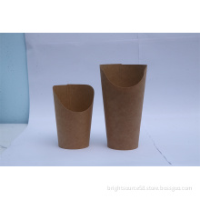 Biodegradable Kraft paper snack cup